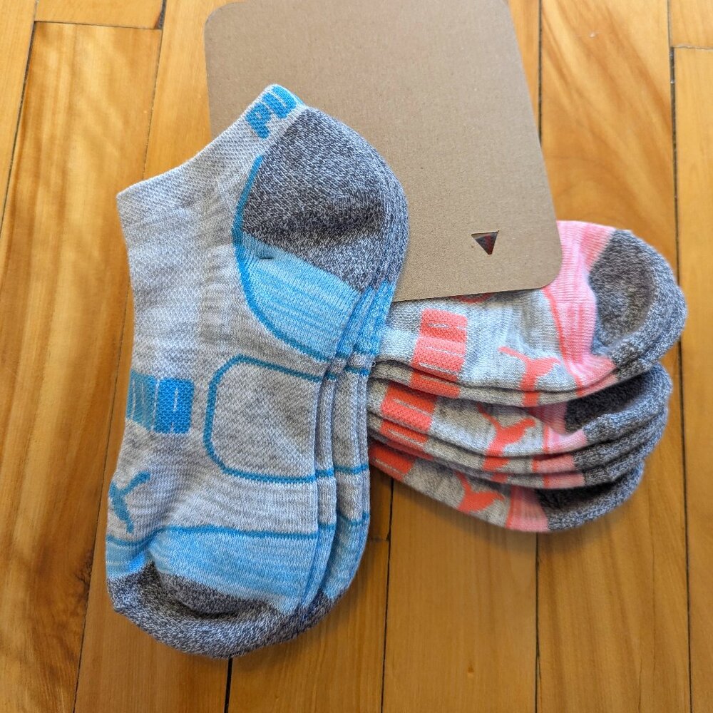 Puma Sport Sock No Show - 5 PAIRS - NWT